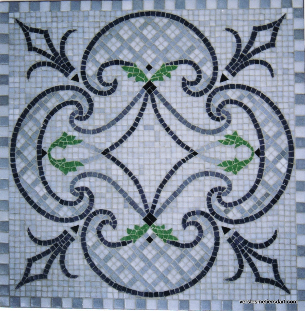 plateau en mosaique plateau en mosaique